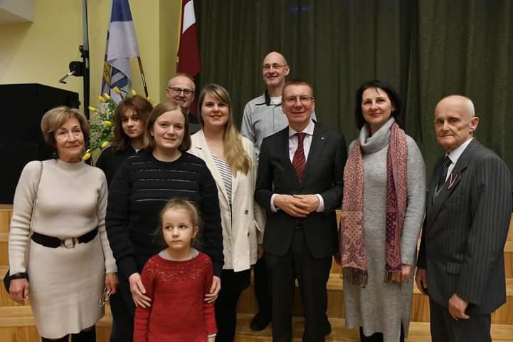 Tikšanās ar Valsts prezidentu Edgaru Rinkēviču